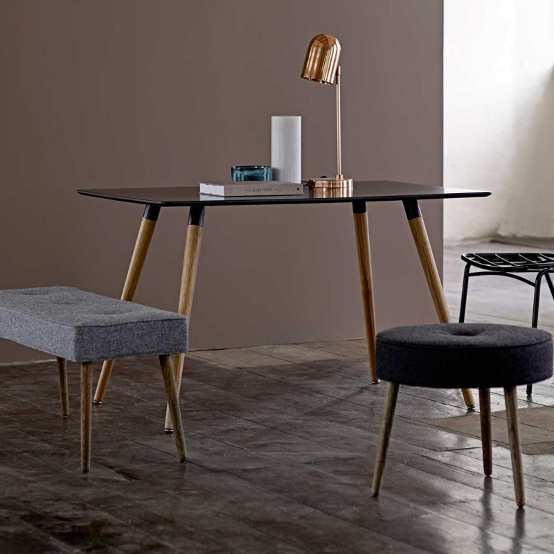 Banc scandinave gris clair Bloomingville