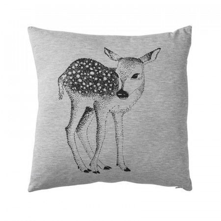 Coussin de noël gris Bloomingville 40x40 - Deer 