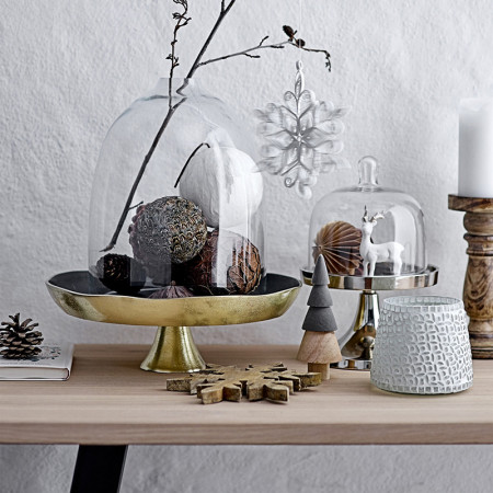 Table à manger bois naturel et métal noir design - Whit 