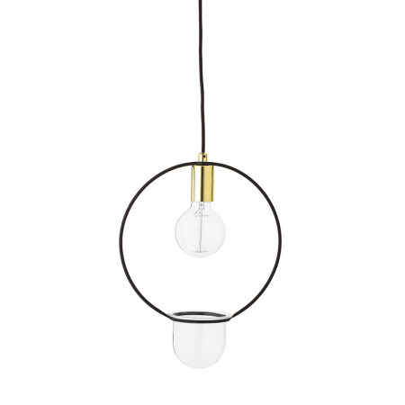 Lampe suspendue avec plante Bloomingville