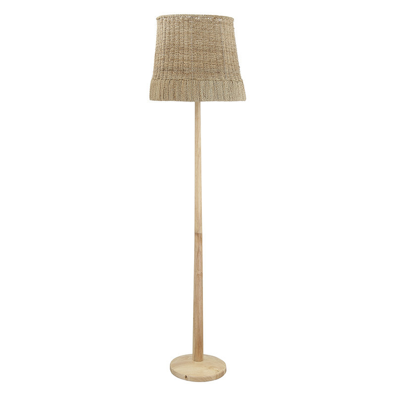 Lampadaire en rotin naturel Bloomingville