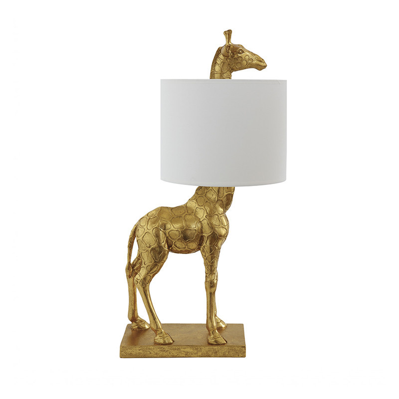 Lampe girafe doré Bloomingville