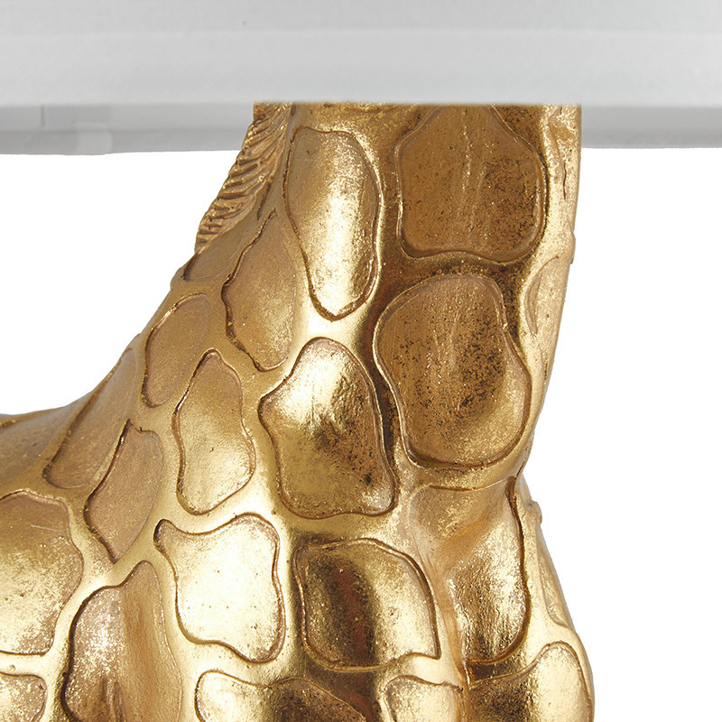 Lampe de table girafe doré - Mel 