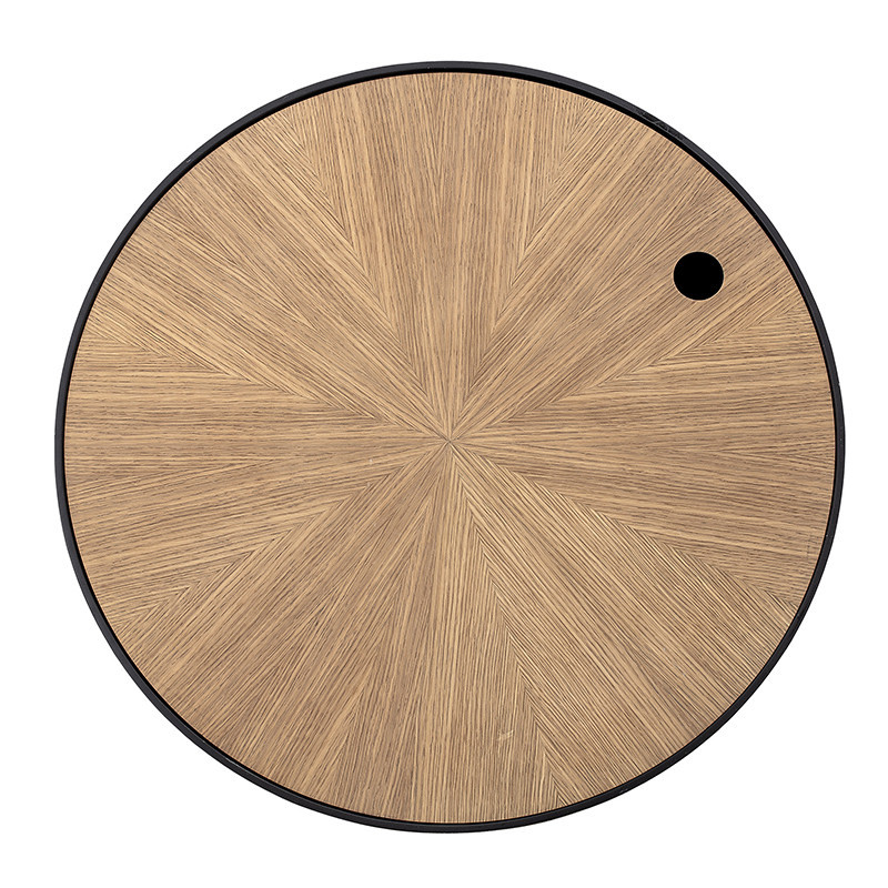 Table basse ronde avec coffre en bois Bloomingville - Board 