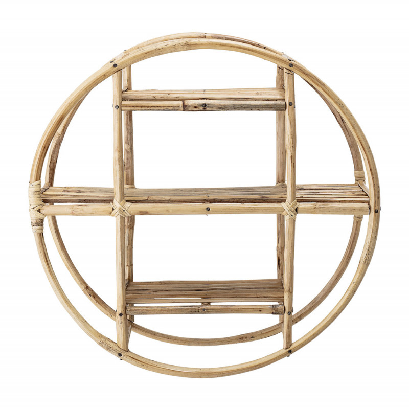 Etagere murale ronde en bois Bloomingville - Canet