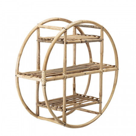 Etagere murale ronde bois naturel Bloomingville - Canet