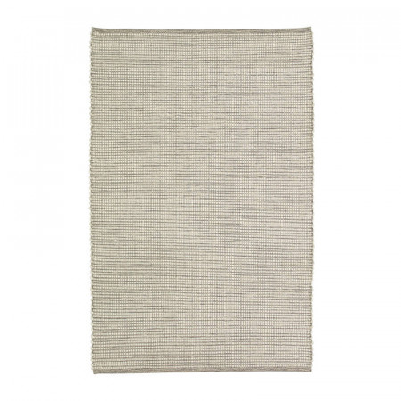 Tapis gris clair et blanc 180x120 Hubsch - Tyson