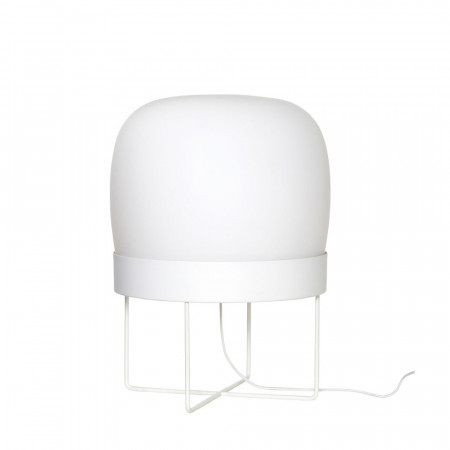 Lampe de sol design blanche Hubsch - Lior 