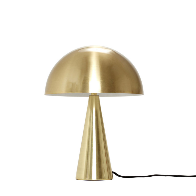 Lampe doré design dôme en métal Hubsch - Lafo 