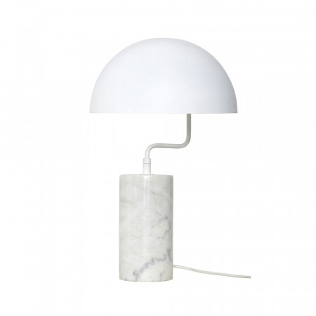 Lampe blanche design Hubsch - Lam 