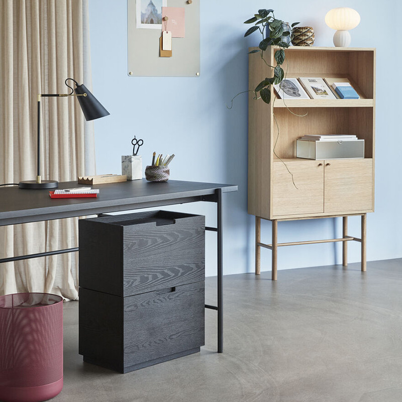 Bureau noir design Hubsch - Chani 