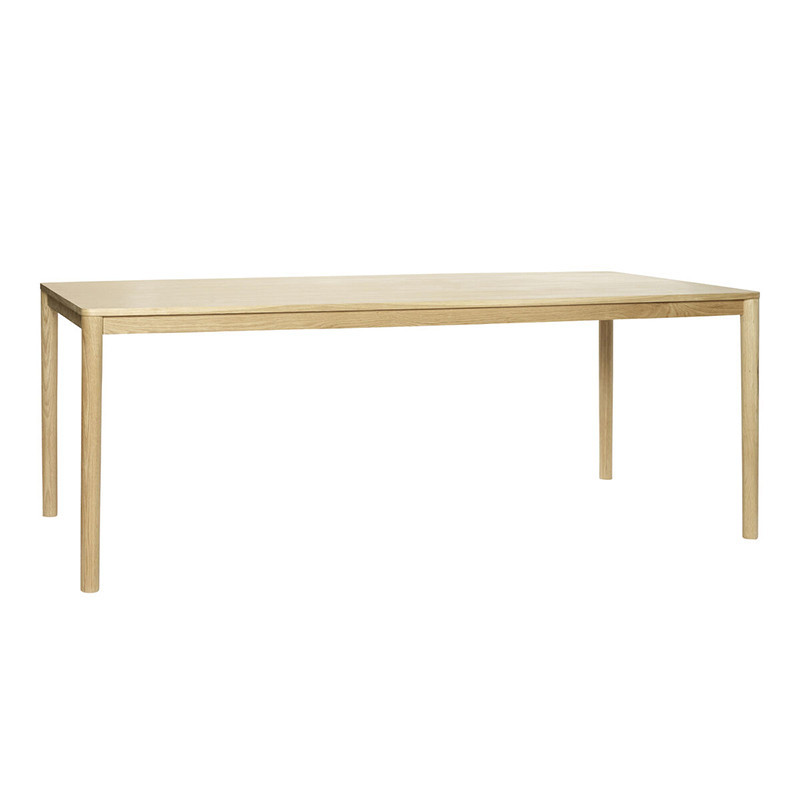 Table de salle à manger bois naturel rectangulaire Hubsch - Sami