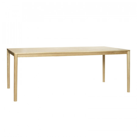 Table de salle à manger bois naturel rectangulaire Hubsch - Sami