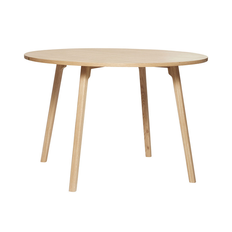 Table ronde en bois scandinave Hubsch - Sine 