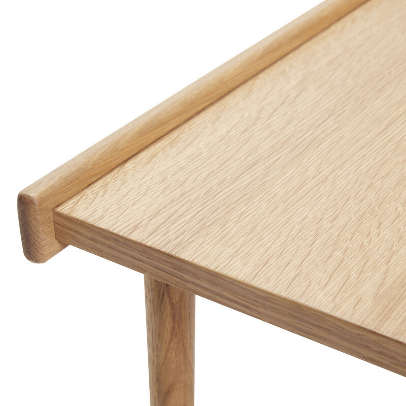 Grande table basse bois naturel rectangulaire - Sine 