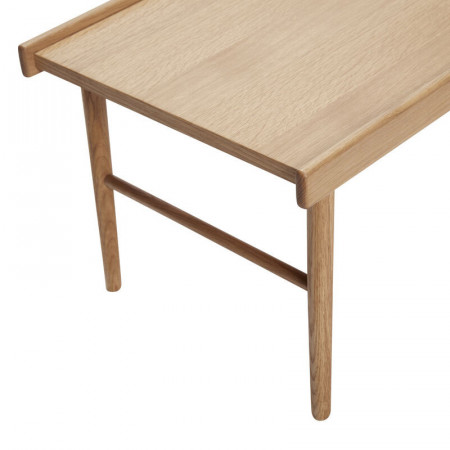 Grande table basse bois naturel rectangulaire - Sine 