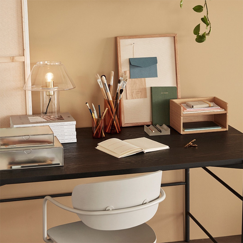 Bureau noir design Hubsch - Chani