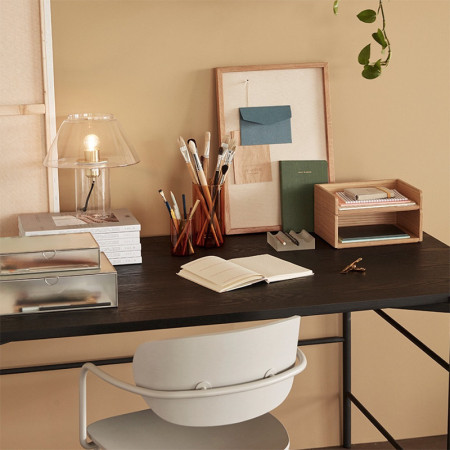 Bureau noir design Hubsch - Chani