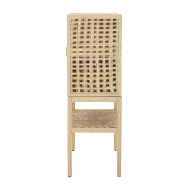 Petit meuble de rangement en cannage Bloomingville sur CDC Design