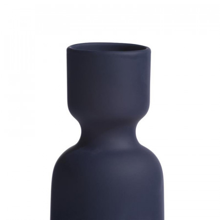 Vase bleu design en céramique H36cm - Kato 