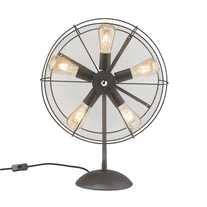 Lampe style industriel ventilateur - Fan 