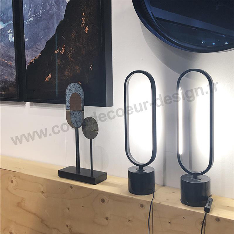 Lampe à led design métal noir - Andrew 