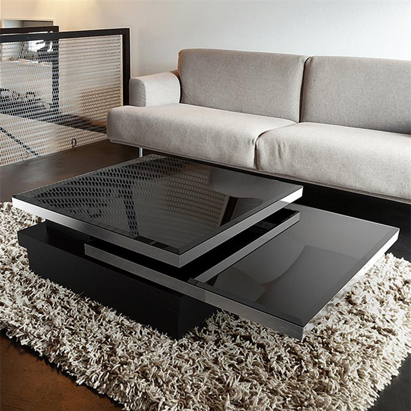 table basse design noir