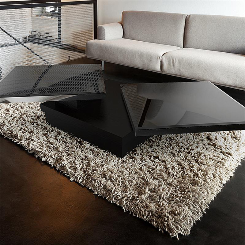 Table basse noire modulable design - Somb 