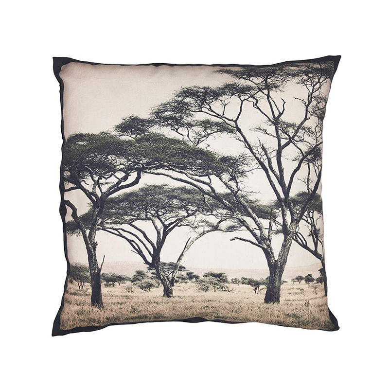 Coussin imprimé safari nature - Trip 