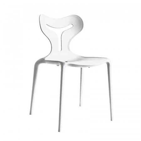 Chaise design blanche Connubia - Area51 