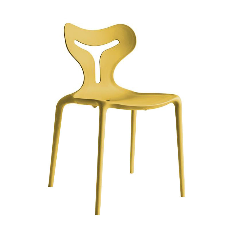 Chaise de jardin design jaune moutarde Connubia - Area51