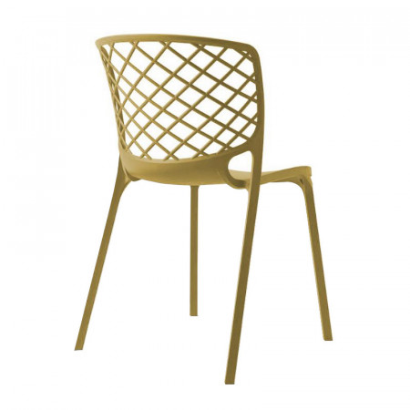 Chaise de cuisine jaune Connubia - Gamera 