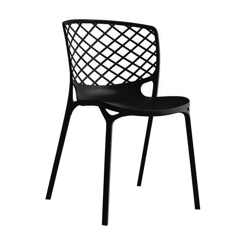 Chaise design noir Connubia - Gamera 