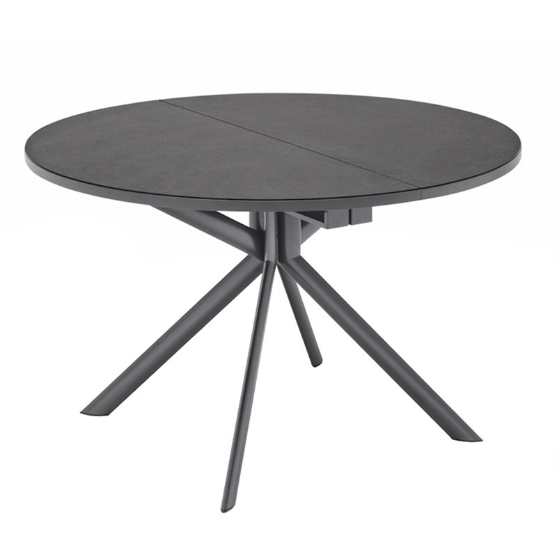 Table en céramique extensible ronde Connubia - Giove 