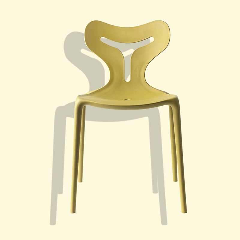 Chaise design jaune moutarde Connubia - Area51