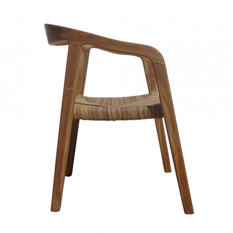 Chaise bois naturel californienne design - July 