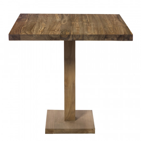 Petite table en bois carrée 70cm - Moli 