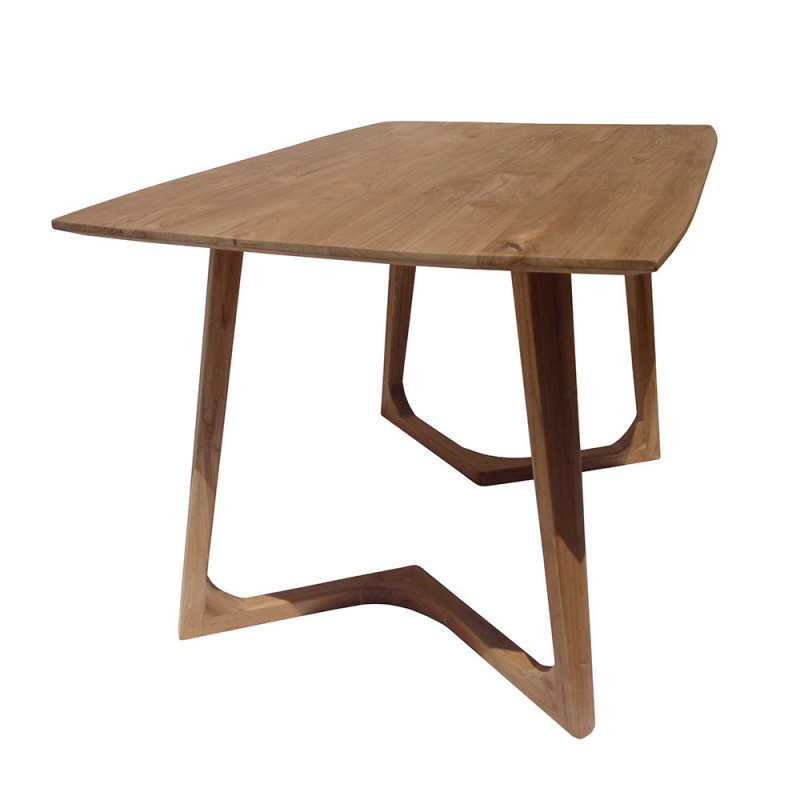 Petite table en bois rectangulaire 120cm - Vick 