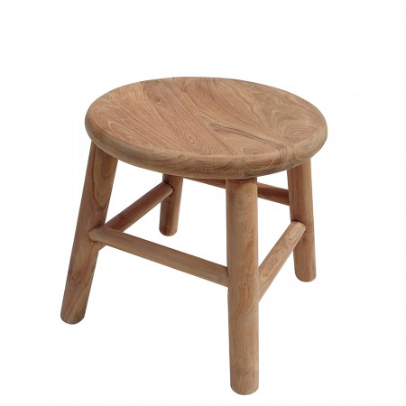 Tabouret marche pied en bois design - Camp 