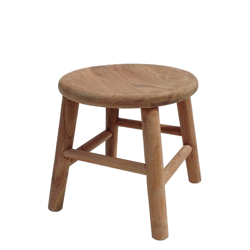 Tabouret marche pied en bois design - Camp 