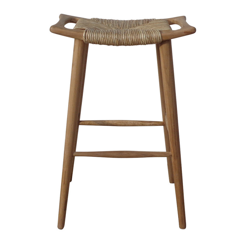 Tabouret de bar design en bois sans dossier - Creti 