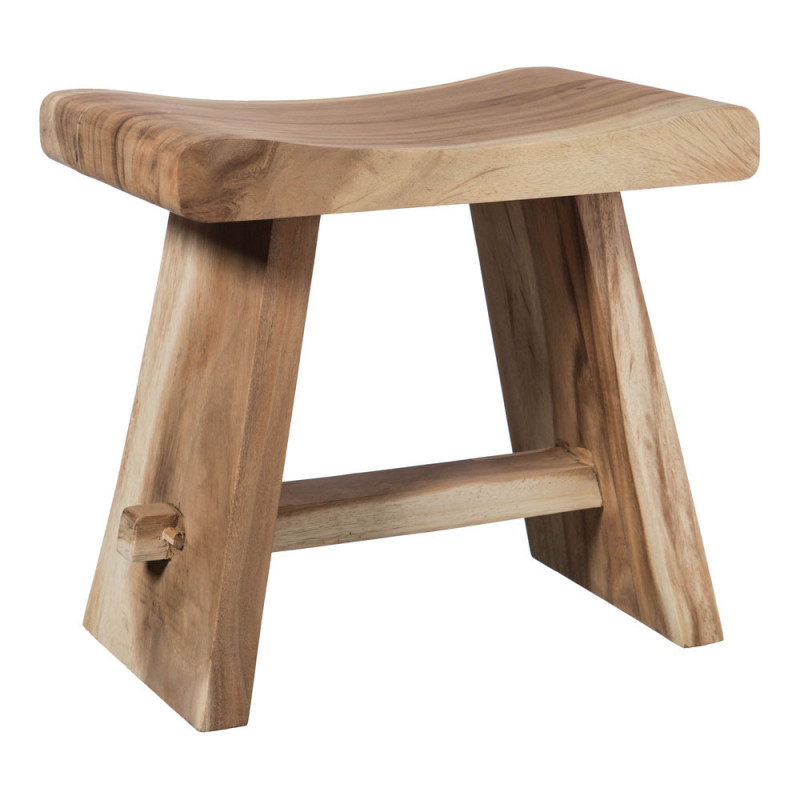 Tabouret design en bois brut - Faro 