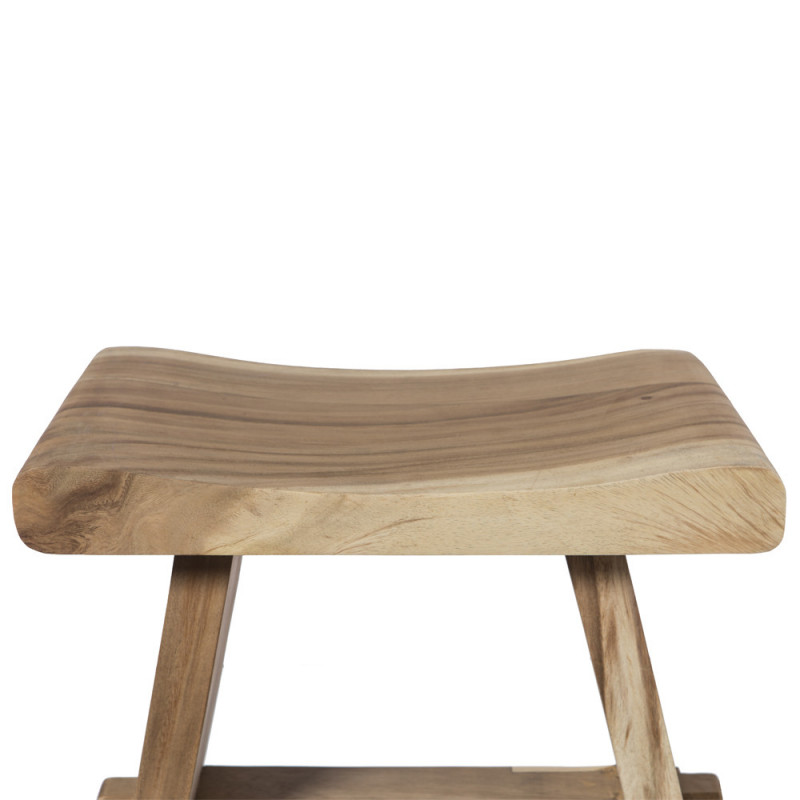 Tabouret design en bois brut - Faro 