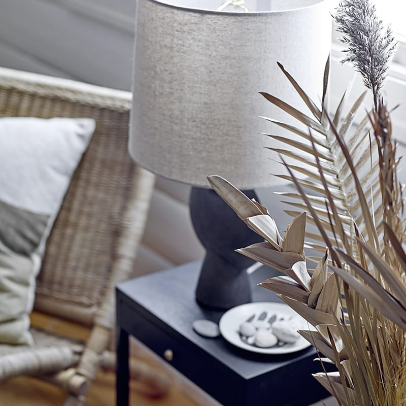 Lampe terre cuite design - Lavand