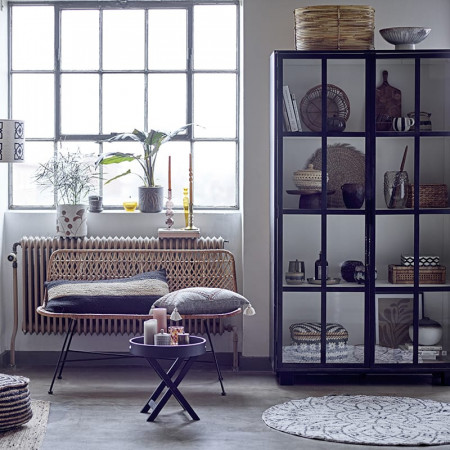 Mobilier en Verre : plateau de table, étagère, vitrine