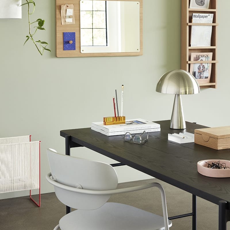 Bureau noir design Hubsch - Chani Bureau noir design Hubsch - Chani