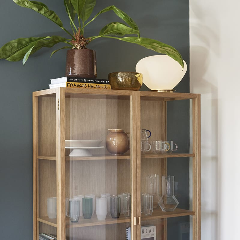 Bureau/meuble de rangement Fox 110cm - blanc/chêne Moderne, Design