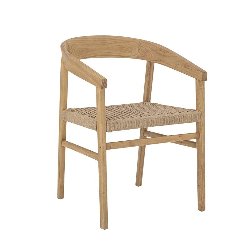 Chaise bois design assise cordes sur Coup de Cœur Design