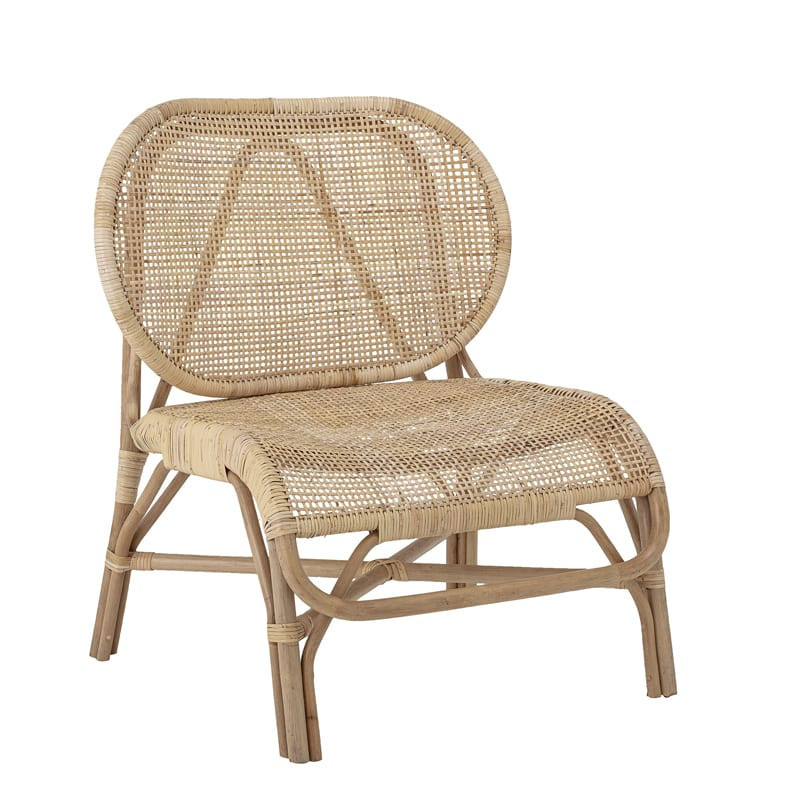 Fauteuil rotin vintage Bloomingville - Rosen 