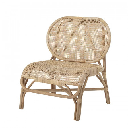 Fauteuil rotin vintage Bloomingville - Rosen 